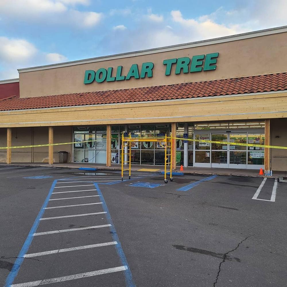 Before — Dollar Tree Storefront Refresh