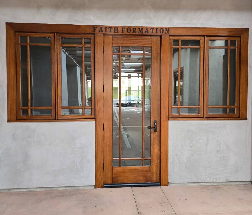 After — Commercial Entry Woodwork