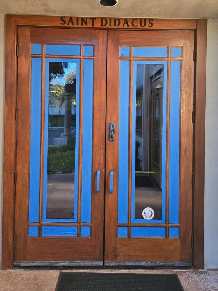 Before — Commercial Door Refinishing