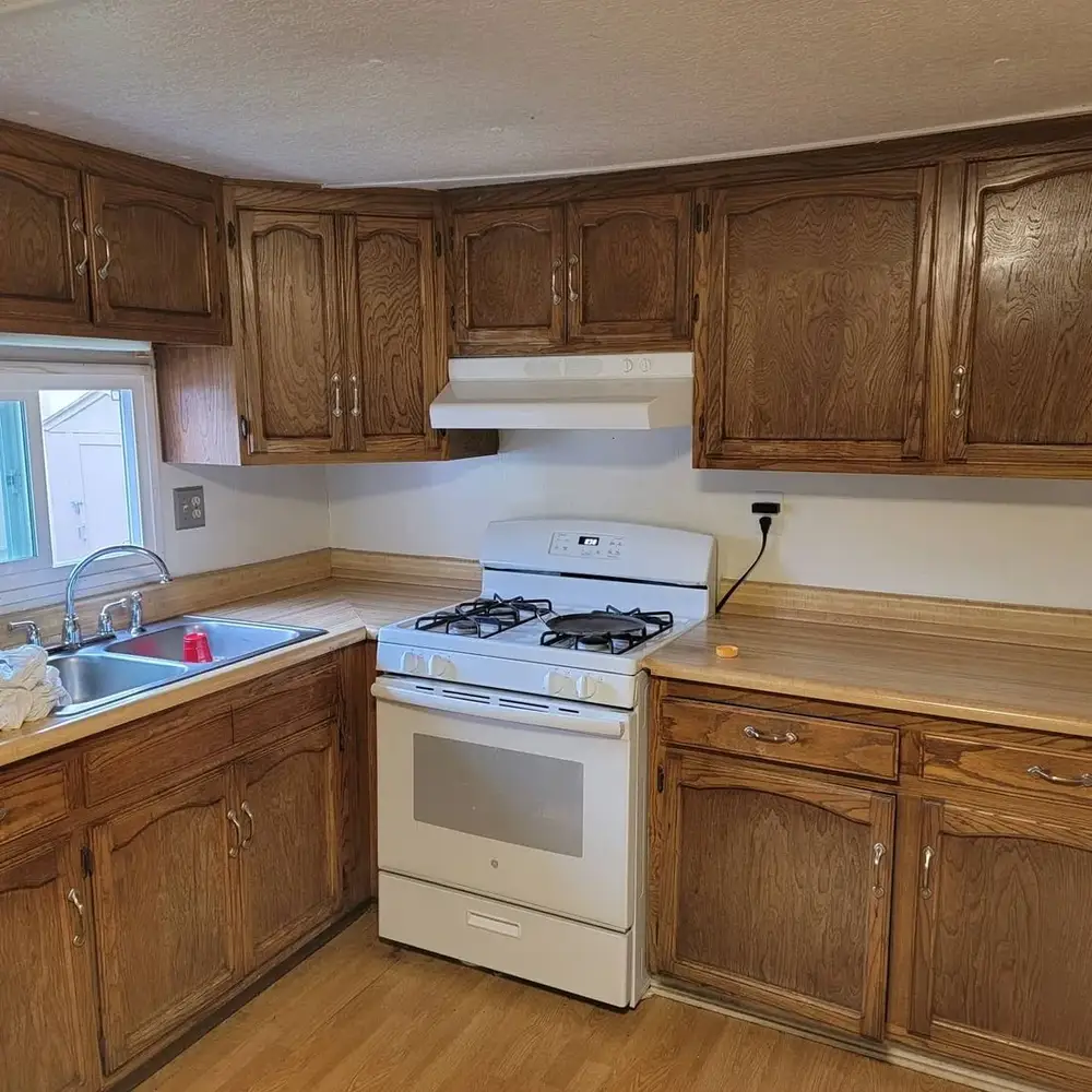 Before — Cabinet Refinishing — Project 3