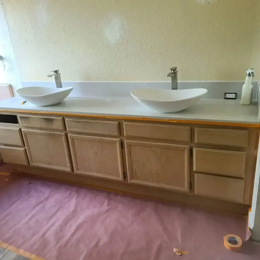 Before — Cabinet Refinishing — Project 4