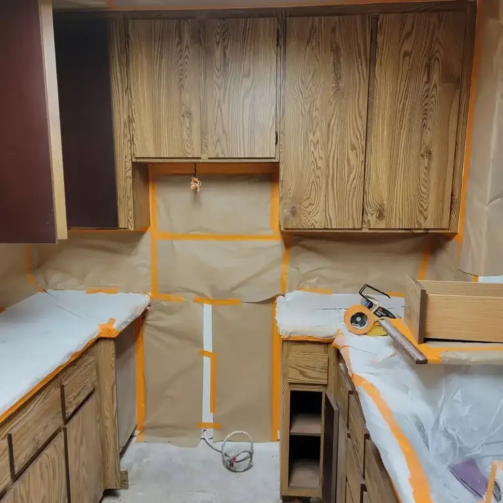 Before — Cabinet Refinishing — Project 5