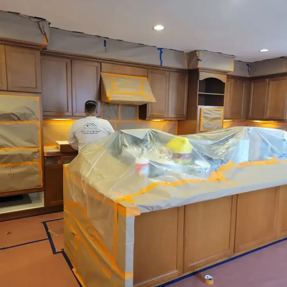 Before — Cabinet Refinishing — Project 9