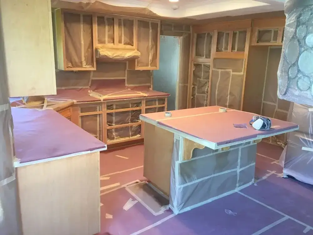 Before — Cabinet Refinishing — Project 12