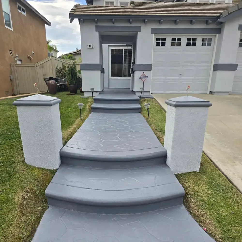 After — Concrete & Epoxy — Project 3