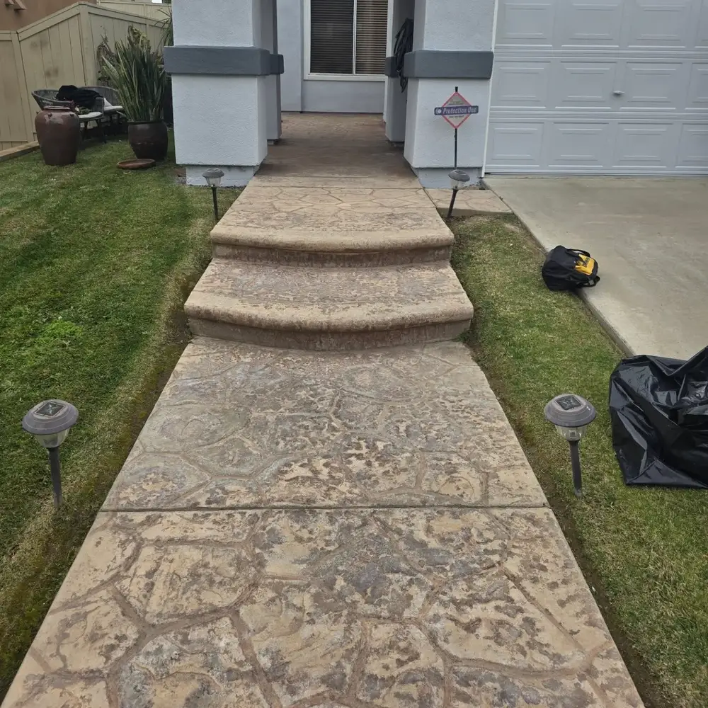 Before — Concrete & Epoxy — Project 3