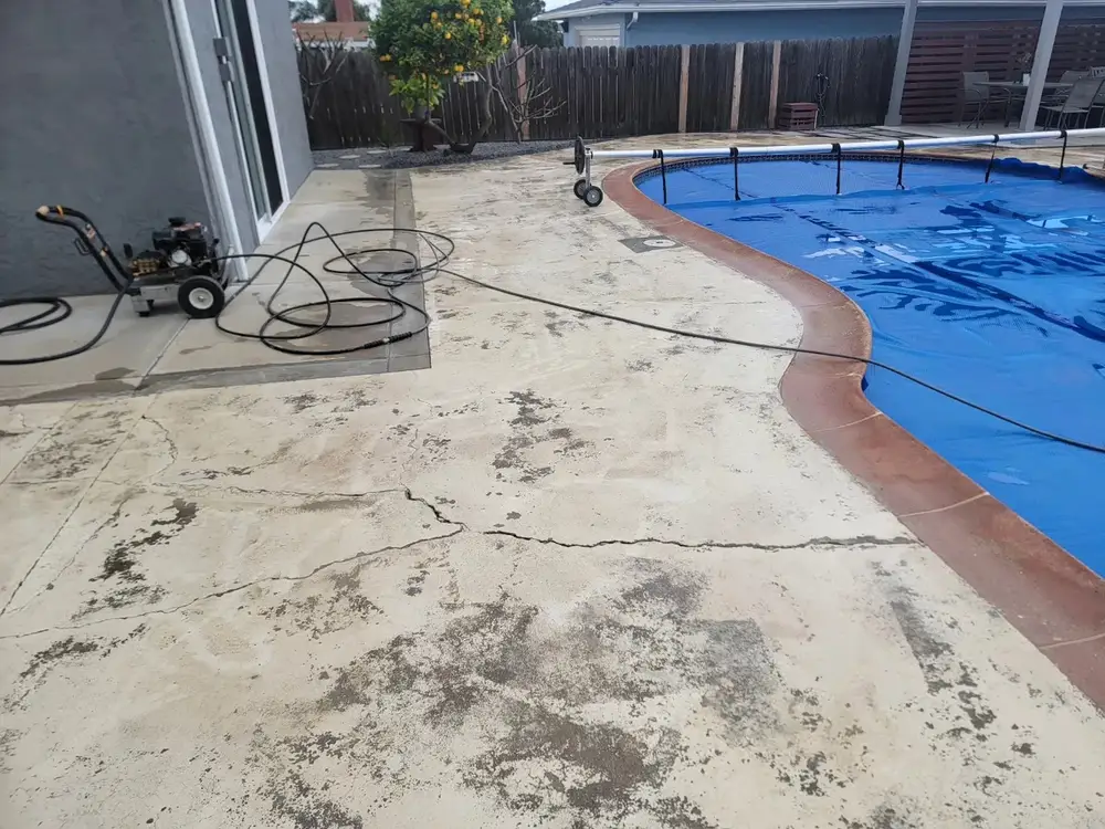 Before — Concrete & Epoxy — Project 6