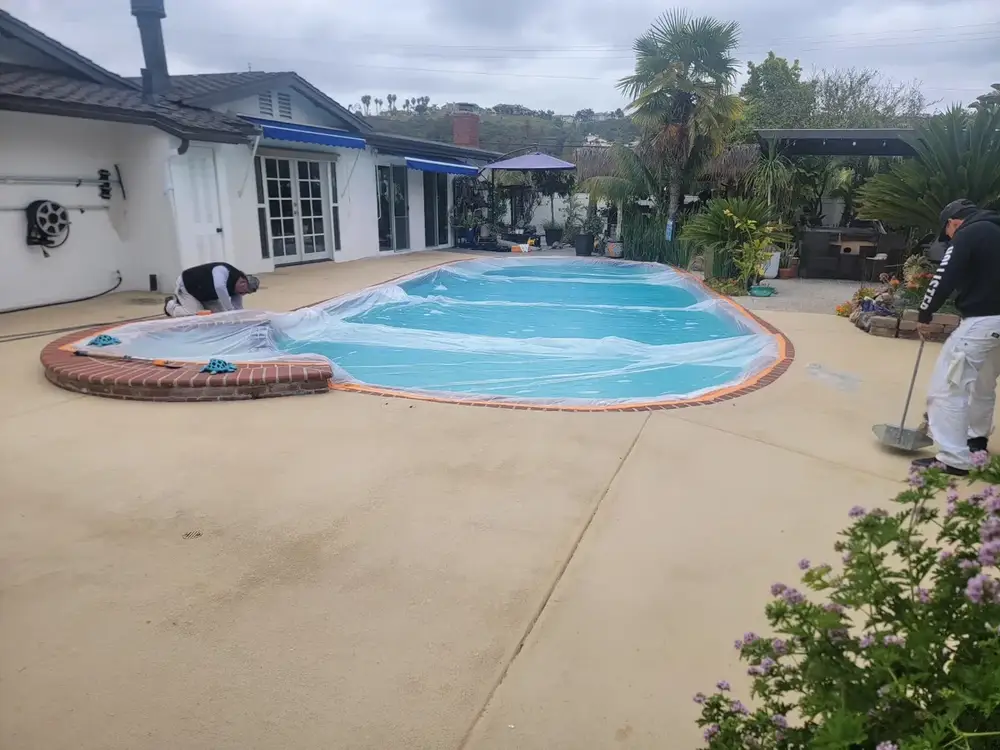 Before — Concrete & Epoxy — Project 8
