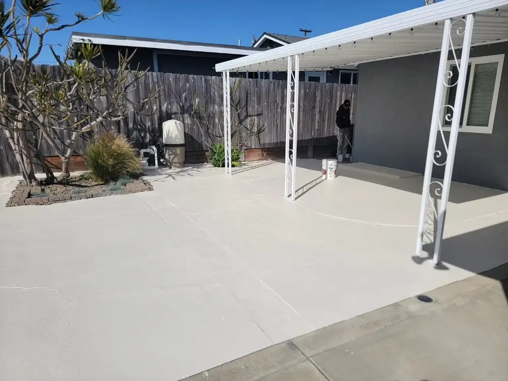 After — Concrete & Epoxy — Project 9