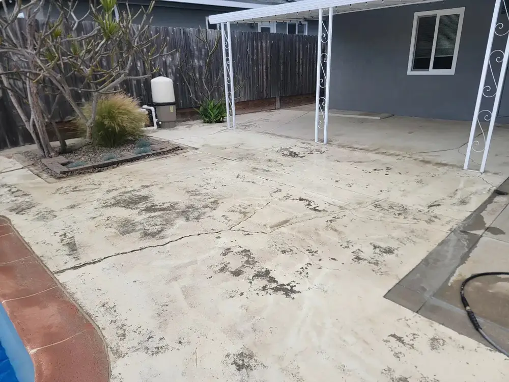 Before — Concrete & Epoxy — Project 9