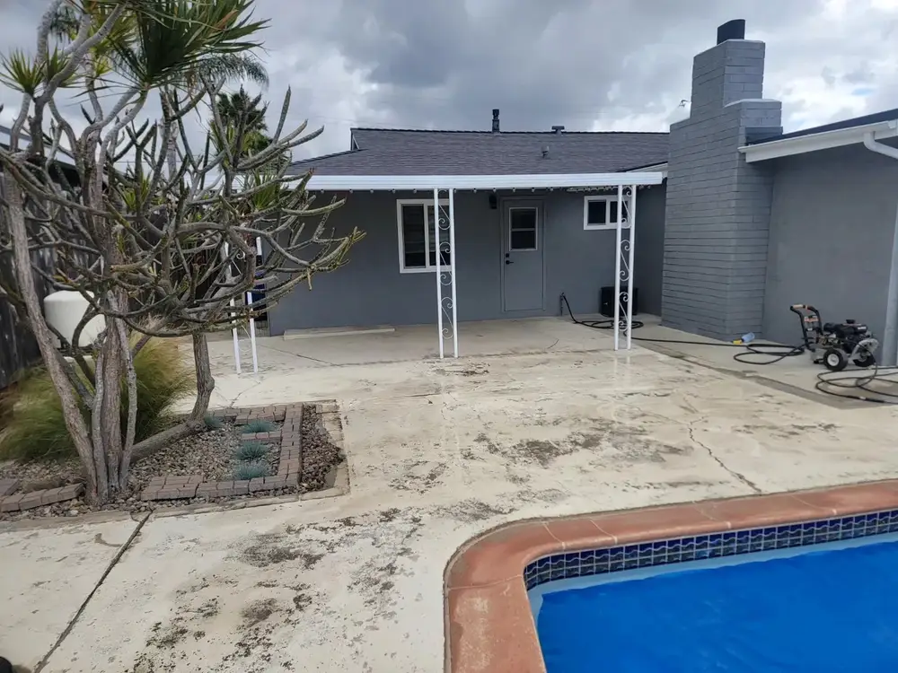 Before — Concrete & Epoxy — Project 10