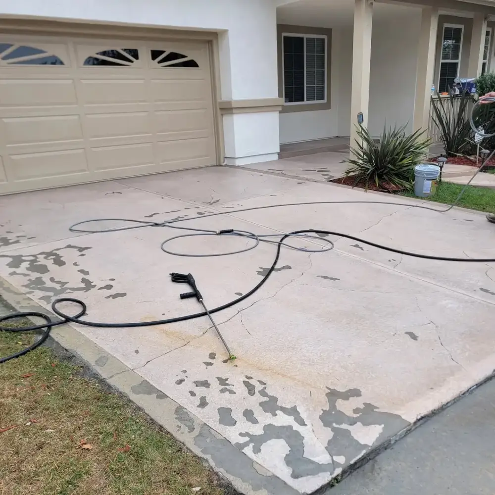 Before — Concrete & Epoxy — Project 13
