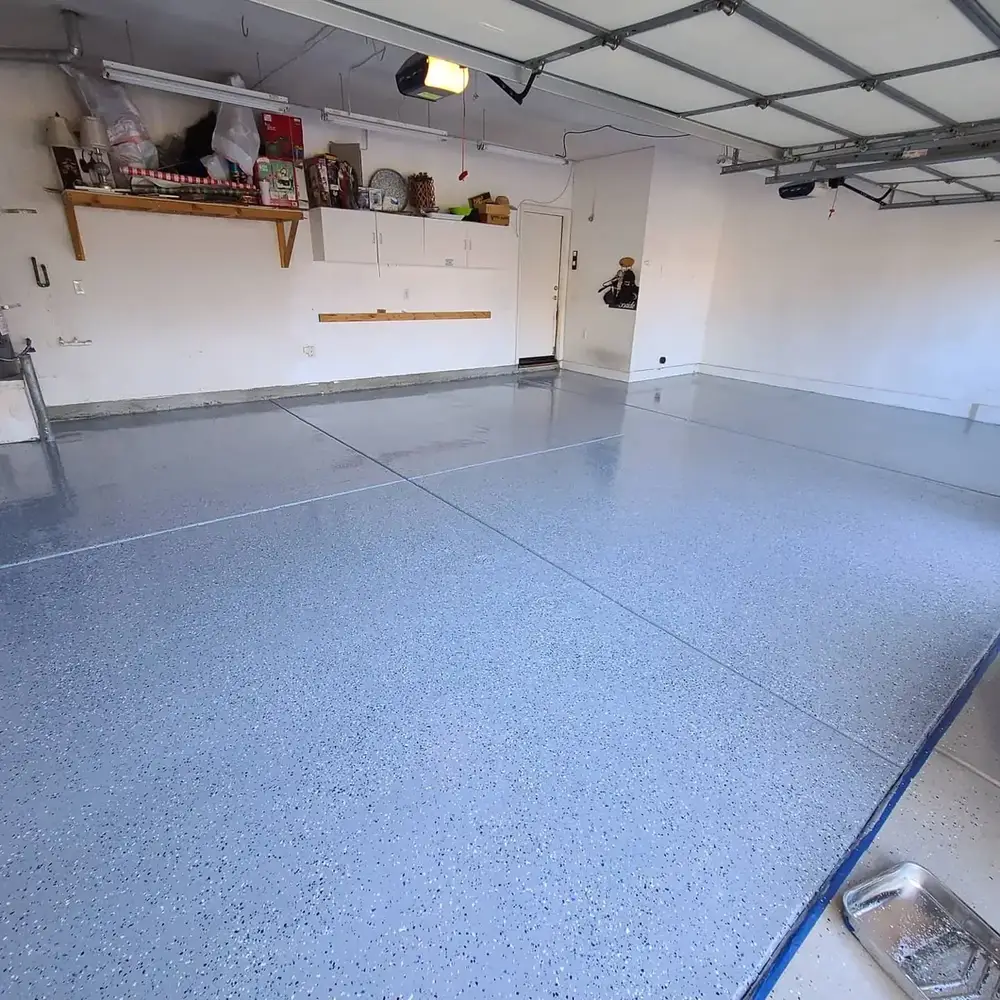 After — Concrete & Epoxy