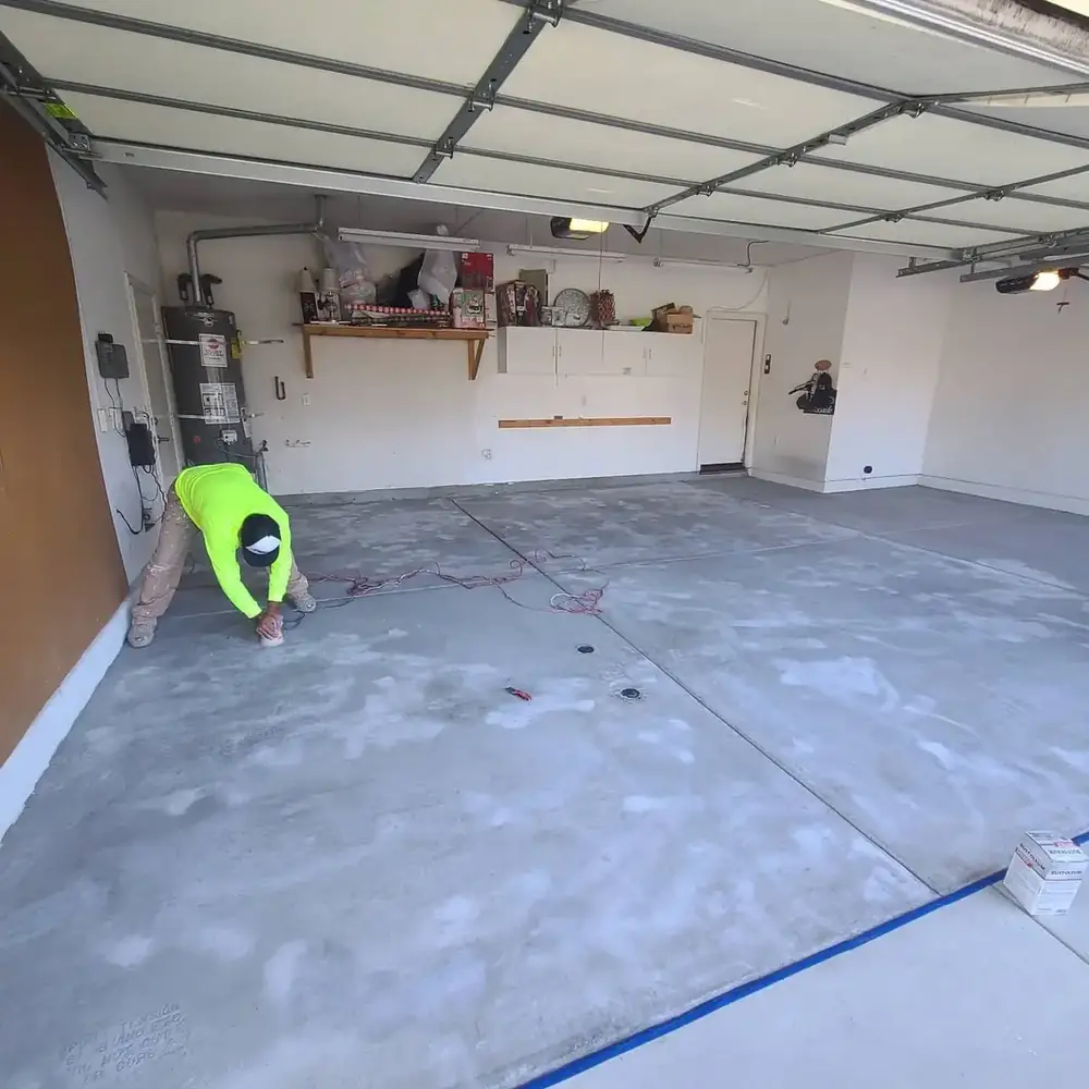 Before — Concrete & Epoxy